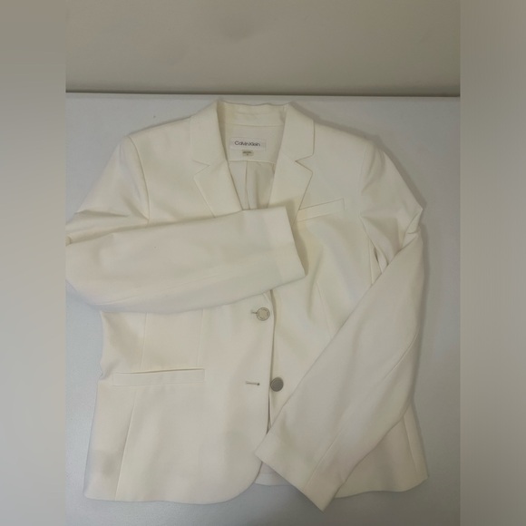 Calvin Klein White Blazer - Picture 4 of 6
